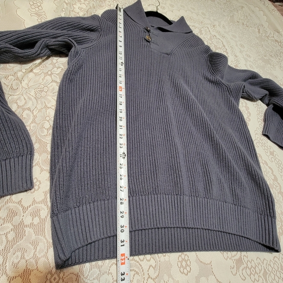 Duluth Trading Company Men's Duluth Brigadier Shawl Collar Sweater XLT NWT - Picture 7 of 11